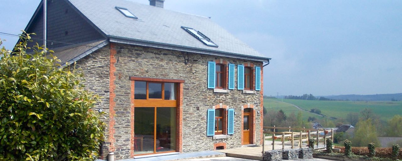 in een pittoresk kader